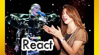 Reaksi Guru Vokal Reaction - Aina Abdul - SEPI @ AJL 36 • F8Buzz React