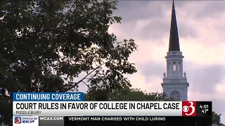 Court rules in favor of Middlebury College in chapel name case