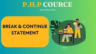 PHP Tutorial - Break continue statement in PHP break continue statement used in PHP coding