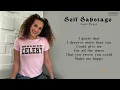Sofie Dossi - SELF SABOTAGE | Lyrics