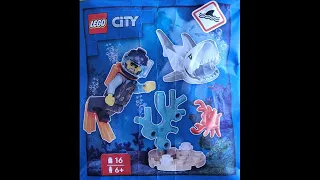 LEGO Instructions | City | 952406 | Diver and Shark | Magazine Gift