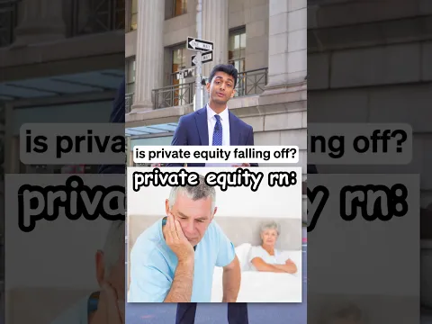 is private equity falling off?
