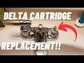 Delta bath faucet cartridge replacement DIY guide