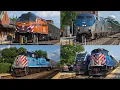 Full Metra Evening Rush Hour at Glenview 26 Ft METX 405 METX 500 P42 Duo More