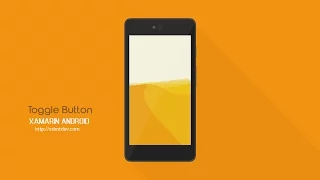 Xamarin Android Tutorial - Toggle Button