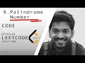 4 Palindrome Number Code Leetcode