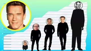 How Tall Is Arnold Schwarzenegger - Height Comparison