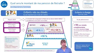 Etape N 5 - Dossier retraite Montant net vs brut et majorations familiales