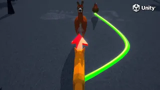 Active NavMeshAgent Avoidance - Run Away From or Around a Target Unity Tutorial