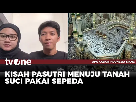 Wujudkan Mimpi Bersepeda ke Tanah Suci, Pasutri: Ketemu Banyak Orang Luar Biasa Baik