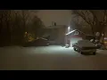 New Year s Eve Snow squall in Youngstown Timelapse and radar