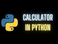 Basic Calculator using Python Python Tutorials