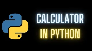 Basic Calculator using Python Python Tutorials