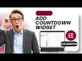 How to Add Countdown Widget in Elementor Updated 2026