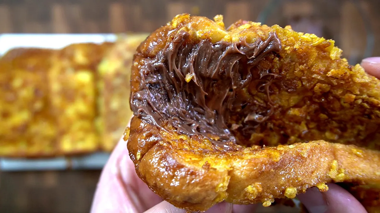 시리얼 프렌치 토스트