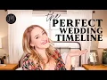 The PERFECT Wedding Timeline GIVEAWAY