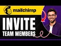How to Add a New Admin User to Your Mailchimp Account INVITE TEAM MEMBERS Easily 2026