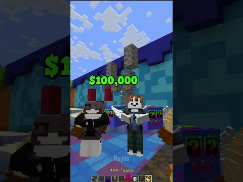 I FROZE Time in Minecraft Steal An Egg 🥶