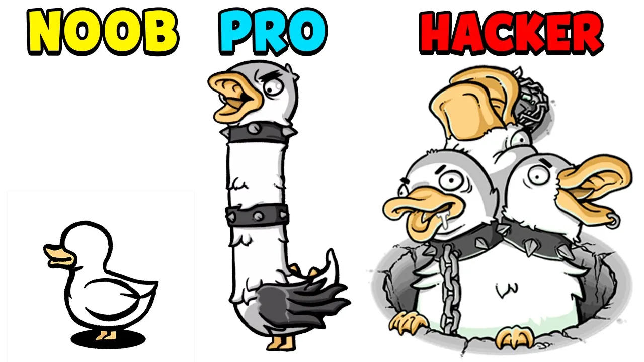 NOOB vs PRO vs HACKER - Clusterduck NOOB vs PRO vs HACKER - Clusterduck