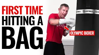 how to punch the heavy bag for beginners part 1