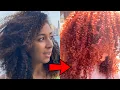 HOW TO DYE FROM BLACK HAIR TO Loreal HiColor Copper No Bleach