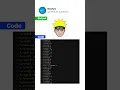 Draw Naruto in Python Using Turtle