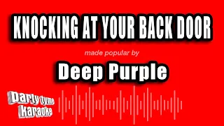 deep purple knocking at your back door karaoke version 