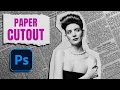 How to Create Paper Cutout Effect - Adobe Photoshop Tutorial