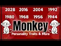 The Chinese Monkey Zodiac Personality Traits Legend Compatibility