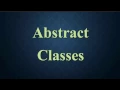 Lesson 6 - Abstract Classes Java for Beginners