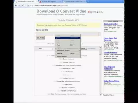 Download MP3 Rip music off youtube video to mp3 converter