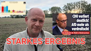 WAHLBEBEN IN NIEDERSACHSEN - AfD VERDREIFACHT!
