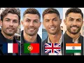 Cristiano Ronaldo s Look in Different Countries AI Transformation