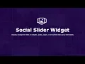 Social Slider Widget tutorial