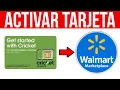 Como ACTIVAR Una Tarjeta SIM de Cricket Comprada En Walmart Paso a Paso