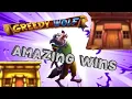 WOW WOW Greedy Wolf with INCREDIBLE AMAZING WINS trying McLuck Casino