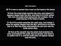 Leviticus 13 - English l Scripture l NKJV