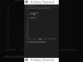 Ellipsis In Python Python Tutorial
