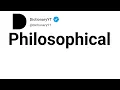 Philosophical Synonyms Thesaurus Similar Words