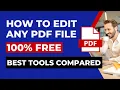 How to Edit Any PDF File For Free Best Free Tools Compared