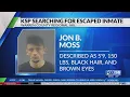 KSP manhunt underway for escaped Warren County inmate