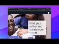 How to use the CSS mix-blend-mode property to cut out a text over a background