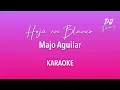 Hoja en blanco-Majo Aguilar-Karaoke-2023