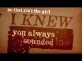 Lee Brice - That Don't Sound Like You (Official Lyric Video)