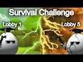 How many lobbies can I survive Shell Shockers