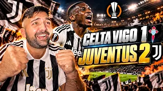 RIBALTATA AL 92’ KOLOOOO! CELTA VIGO 1-2 JUVENTUS | REACTION LIVE HD | RIBALTATAAAAAAA