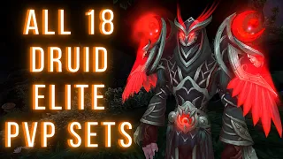 All 18 Druid Elite Gladiator Sets - Transmog