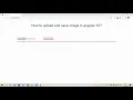 Angular 10 image upload and save inside folder