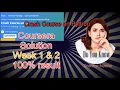 Crash Course on Python Coursera Week1 and Week2 - Full solved