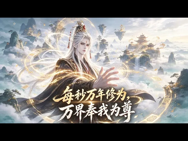 一口气看完丨每秒万年修为,万界奉我为尊